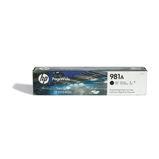 HP 981A BK รหัส J3M71A ตลับหมึก Inkjet สีดำ